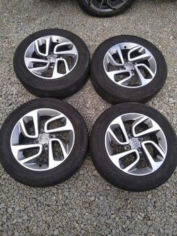 16" alu OPEL CROSSLAND + letné pneu.