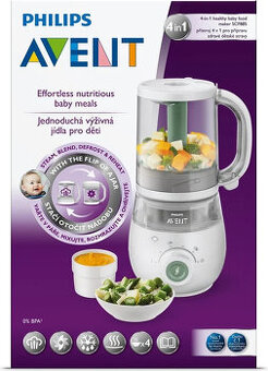 Parný hrniec a mixér 4v1 Philips Avent SCF885