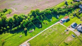 5 pozemkov na stavbu domu v atraktívnej lokalite
