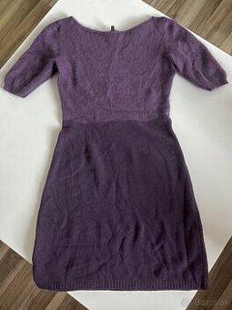 Fialove par krat vzate saty zn. Benetton, vel. 36