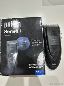 holiaci strojček na fúzy Braun Series 1 170s