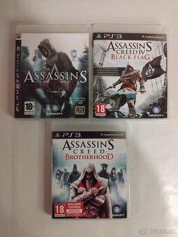 3 hier na Sony PlayStation 3 - Assassin’s Creed séria