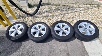 Predám originál Škoda Orion elektróny 5x112 R16 + pneumatiky