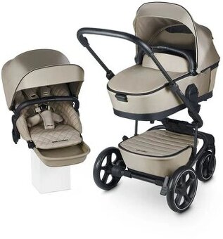EASYWALKER Kočík kombinovaný Harvey⁵ Premium Pearl Taupe XXL