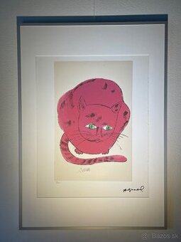 Andy Warhol "Sam" Limitovaná edícia_Certifikát