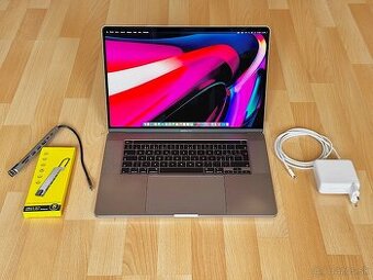 MacBook Pro 16" i9-2.4GHz,8j/64GB/1TB, Výdrž batérie 6 hod.