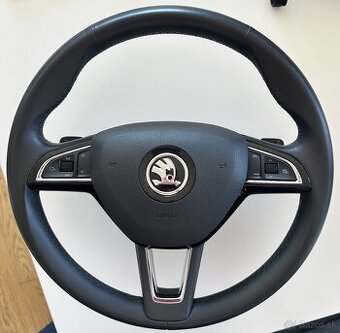 Multifunkčný volant s pádlami Škoda Superb 3 s airbagom