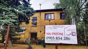 EXKLUZÍVNE: 3-izb.Byt za cenu chatky.Tehlová bytovka,Modrany