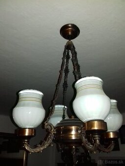 Luster starodávny štvorramenný