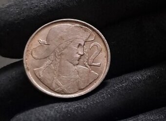 2 koruna 1947 janosik
