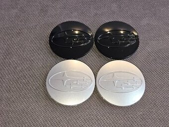 Subaru stredové krytky kolies Ø57 mm – sada 4 ks