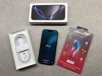  iPhone 16 Pro 256 GB – Black Titanium – Záruka + 100 % bat