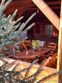 Krásna záhradná chata priamo pri potoku Belá na Liptove