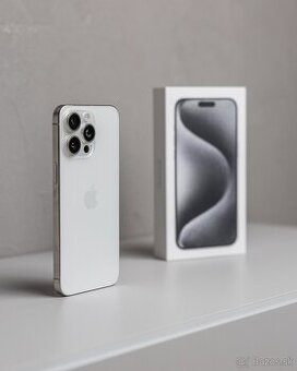 Apple iPhone 15 pro max 512gb white titanium