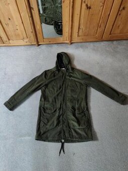 Pánská parka YOUR TURN – olivově zelená, velikost L - 1