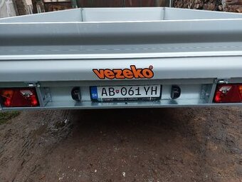 Privesny vozik nový nebrzdeny