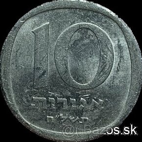 Predám 10 agorot rok JE 5738 (1978) - ח"לשת - Izrael - 1