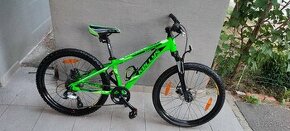 Predám detský bicykel 24 kola Kellys Zelený Neón