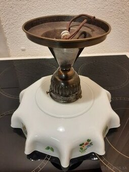 Starožitná stropná lampa, stropnica.