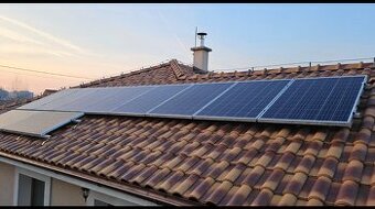 Predám fotovoltaickú zostavu panely + Menič