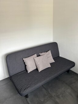 NYHAMN Rozkladacia 3-pohovka, s matracom
