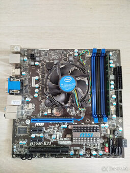 MSI H55M | i3 540 | RAM 2GB | socket 1156