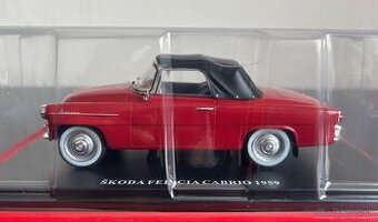 ŠKODA FELICIA CABRIO 1959 1/24 HACHETTE