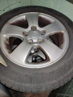 Originál hliníkové disky Mazda R15 - 1
