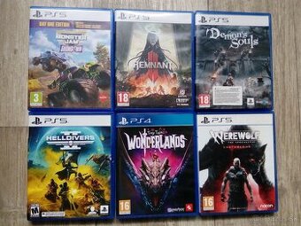 Predám Hry na PS5 a PS4 -