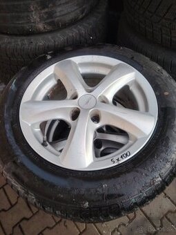 Kompletná zimná sada 5x100 R15