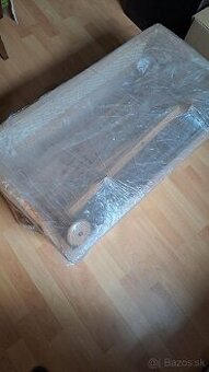 Retro ratanový koš pre dieťa