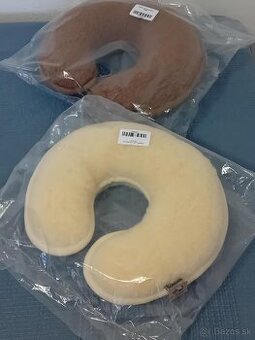 NOVÉ 2ks Vankúše z ovčej vlny - 1