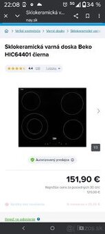 Varná doska Beko