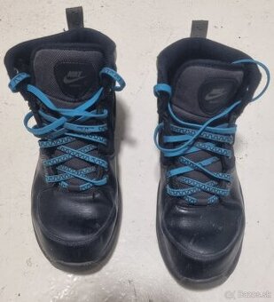 Juniorská obuv Nike kožené
