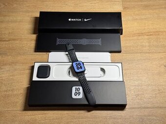 Apple Watch 7 45mm Nike Series Midnight Alu