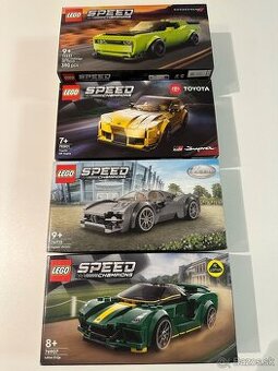 LEGO Speed Champions – nové, neotvorené
