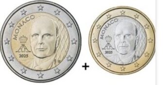 Monaco 2025 -1€+2€ s novým motivom