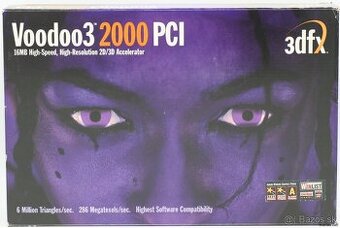 ✅ 3dfx Voodoo 3 2000 PCI