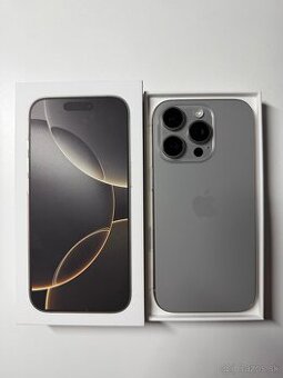 iPhone 16 Pro 256gb Natural Titanium