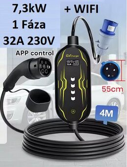 Predám novú nabíjačku, WallBox 7,3kw TYP 2 - aplikácia