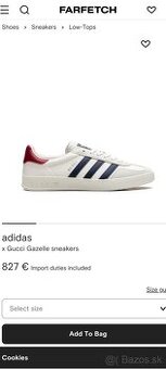 Gucci Adidas Gazelle