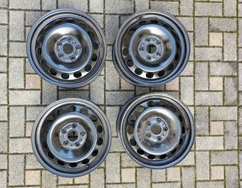 Predám plechové disky 6Jx16 5x112 ET48 (VW, Škoda, Audi,...)