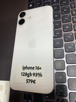 Apple iPhone 16 plus 128gb white