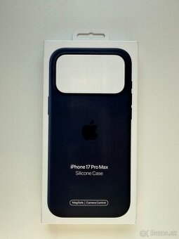Apple Silikónový kryt s MagSafe na iPhone 17 Pro Max Modrý