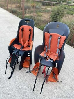Zadná sedačka na bicykel