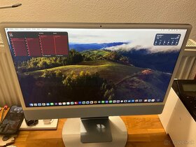 iMac 24" 4.5K Apple M1 8C CPU 8C GPU 8GB 512GB Modrý SK - 1
