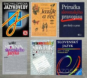 Knihy, slovníky a učebnice zo slovenčiny