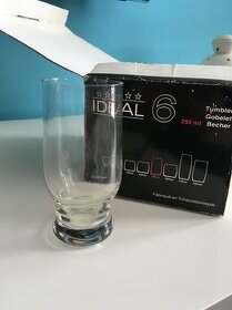 Retro poháre na vodu IDEAL