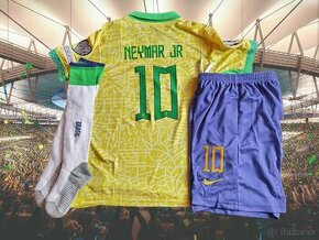 detský dres Neymar Jr. Brazília 2024 135-145cm