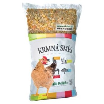 Zmeska pre nosnice, prepelice a králiky, 25 kg